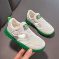 thumbnail image 4 of Breathable Single Mesh Sports Mesh Shoes For Boys And Girls In Spring Summer And Autumn Soft Sole Beach Shoes Green 26/ —, 4 of 7