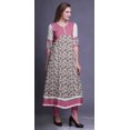 thumbnail image 3 of Bimba Kurta Anarkali Longue à Imprimé pour Fête, Évasée, Coupe A, Kurtis pour Femmes, 3 of 5