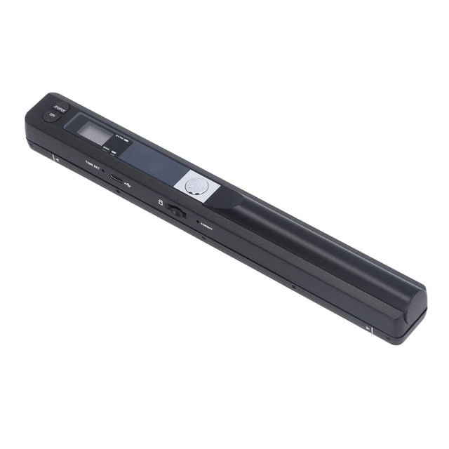 Numériseur de Documents A4, Baguette de Numériseur de Documents Portable 900 Dpi pour Reçu Photo Image, Numériseur de Documents Portable Couleur Mobile pour Maison Voyage Bureau