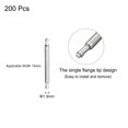 thumbnail image 2 of Unique Bargains Bracelet de Montre 12mm Épingle 1.3mm Dia Acier Inoxydable Simple Bride Ressort d'Extrémité 200 Pack, 2 of 5