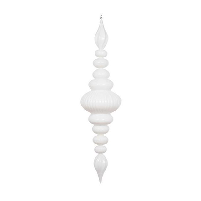 Vickerman M183811 41 Po. Finial Blanc Brillant