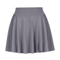 thumbnail image 5 of Lenpel Shorts for Women High Waisted Ruffle Flowy Mini Tennis Skirts with Built in Shorts Running Workout Athletic Skorts, 5 of 5