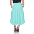thumbnail image 4 of White Mark Jupe Midi Évasée Tasmin pour Femmes, 4 of 6