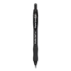 Comptable 2095452 0.5 mm Profilé Stylo à gel rétractable et n°44; noir - Boîte de 36