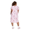 thumbnail image 3 of Iyla Women's Plus Flutter-Sleeve Nightgown, 3 of 6