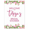 thumbnail image 1 of Darling Souvenir MADE WITH LOVE PersonalizedWelcomeSignFor Bridal Shower,Flower Border,Bridal Shower Collection Great For Your Celebrations- 18x 12, 1 of 1
