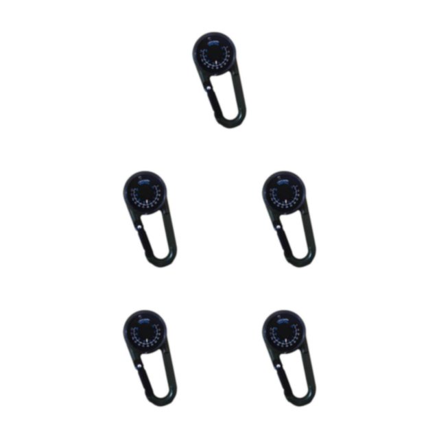 Youkk Multifunctional Hiking Carabiner Lightweight For Outdoor Adventures Durable And Functional Aluminum ArmyGreen 5Set