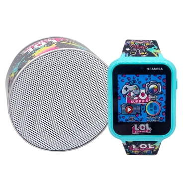 L.O.L. Surprise! Montre interactive à écran tactile avec un ensemble de haut-parleurs Bluetooth assorti