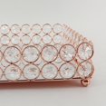 thumbnail image 2 of GROWTH TANK Decorative Decorative Mirrored Fruit Tray for Wedding Countertop Bottle M M Rose Gold, 2 of 8