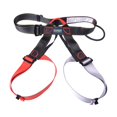 thumbnail image 3 of Heavy Duty Climbing Harness Half Body Belt Fall Equipment Adjustable Waist Hip for Mountaineering Caving Rappelling - Red, 3 of 10