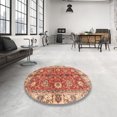 thumbnail image 3 of Ahgly Company Indoor Rectangle Abstract Red Abstract Area Rugs, 8' x 10', 3 of 6