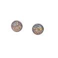 thumbnail image 1 of 12mm Druzy Boucles d'Oreilles Étoiles Boucles d'Oreilles en Acier Inoxydable Forme Ronde Robustes Étoiles Bohème Percé Bijoux Élégants pour les Femmes Filles Type27 27, 1 of 7