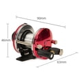 thumbnail image 2 of Kids Fishing Pole 52cm Ice Fishing Rod Two Sections Shrimp Fishing Rod Rod + Reel, 2 of 8