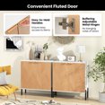 thumbnail image 4 of Giantex Buffet Cabinet w/Storage, Kitchen Sideboard, Small Accent Cabinet, 4 of 6