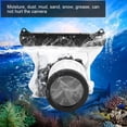 thumbnail image 3 of Waterproof Camera Case, Waterproof Camera Bag Waterproof Case Underwater 20M Waterproof for DSLR Cameras White, 3 of 7