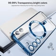 thumbnail image 4 of Magnetic Case Designed for Samsung Galaxy S24 Ultra 5G - Compatible with Charging & Accessories - Blue, 4 of 5