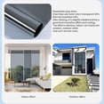 thumbnail image 3 of Hearth & Gear Summer One Way Window Film For The Summer Window Tint Home Window Film See Out Not In Women Reflective Window Film Sun Blocking Daytime Heat Control Removable For 20x39.4in Airplane, 3 of 3