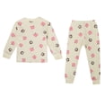 thumbnail image 4 of Ensemble de Pyjama Confort pour Filles Deux Pièces avec Haut à Manches Courtes et Pantalon Long, 4 of 7