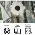 thumbnail image 4 of 1 Piece Country Farmhouse Kitchen Curtains and Valances Set for Windows Country Themed Style Kitchen Window Curtains Over Sink Decor 18x54 in, 4 of 5