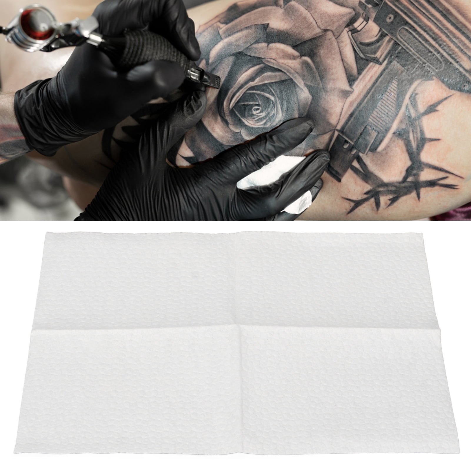 Wipe Paper, Multifunctional 68 Sheet Disposable  Towel Paper Strong Water Absorption  for Beauty Salom