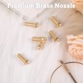 thumbnail image 2 of relayinert 12pieces Premium Brass Nozzle Kit Long-lasting And Reliable Performance Extruder Print Head Nozzle 1Set, 2 of 6