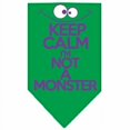 thumbnail image 1 of Keep Calm Bandana Imprimé Écran Vert Émeraude Petit, 1 of 1