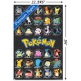thumbnail image 2 of Pokémon - All Time Favorites Wall Poster, 14.725" x 22.375" Framed, 2 of 4