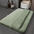 thumbnail image 1 of Danhjin Bathroom Rugs Bathroom Rugs Bath Mat for Back of Foot Rubbing Thick Soft And Non-Slip Full Wrap Bath Mats Water Absorbent And Washable Bath Rug for Bathroom Shower, 1 of 7