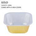thumbnail image 2 of Pompotops Foil Cupcake Cups Square Lid Cupcake Cups, Mini Cupcake Cups Kitchen Baking Cups 100 PCS Clearance, 2 of 2