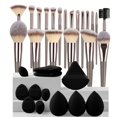 thumbnail image 1 of 3-20PCS Makeup Brushes Set Eyeshadow Fluffy Foundation Concealer Blush Highlighter Storage Box Female Cosmetics Beauty Tools,makeup brush set, 1 of 27