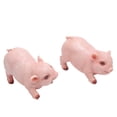 thumbnail image 2 of Décor Figurine, 2 Pcs Décor de Paysage Pelouse Jardin Résine Cochon Décor Figurine Cochon Design Surélevé, 2 of 8