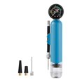 thumbnail image 1 of Ball Pump with Pressure Gauge Hand Air Pump Durable Practical Yoga Ball Multipurpose, Lightweight, Portable Basketball Pump Blue, 1 of 10