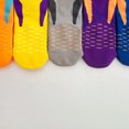 thumbnail image 3 of Unisex Ankle-Length Athletic Socks for Spring & Summer - Breathable Mesh, Moisture-Wicking Nylon Material, Anti-Skid Shock-Absorbent Design, Patchwork Print Pattern - Ideal for Running, Basketball,, 3 of 6