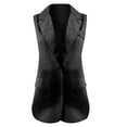 thumbnail image 4 of CEHVOM Veste Décontractée Sans Manches de Mode pour Femmes, Couleur, Petite Tailleur d'Affaires, Veste de Tailleur pour Femmes, Liquidation, 4 of 6