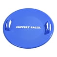 thumbnail image 1 of Slippery Racer Downhill Pro Adults and Kids Saucer Disc Snow Sled, Blue, 1 of 4