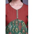 thumbnail image 5 of Bimba Kurti Longue Imprimée pour Femmes Robe Anarkali Indienne Haut Tunique Décontracté, 5 of 5