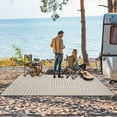 thumbnail image 4 of Mainstays 48"x72" ,100% Recycled Polypropylene, Outdoor Picnic, Camping Beach Mat Geo -Lightweight Beach Mat, 4 of 8