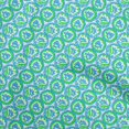 thumbnail image 1 of oneOone Cotton Cambric Blue Fabric Asian Block Craft Projects Decor Fabric Printed By The Yard 42 Inch Wide, 1 of 4