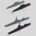 thumbnail image 4 of 17 Pieces Naval Ship with Small Scale Model Planes for Boys Girls Adult Kids Gray, 4 of 8