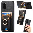 thumbnail image 1 of Étui pour FOXDOCK Samsung Galaxy S20 Plus, Cuir, Ours, Porte-Cartes, 1 of 4