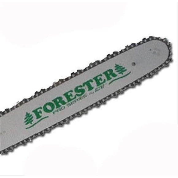 FORESTER 16" Replacement Chainsaw Bar & Chain Combo - 16in Length, .325 Pitch, .063 Gauge, A074 Mount - Replacement Chain Saw Parts Kit For Stihl