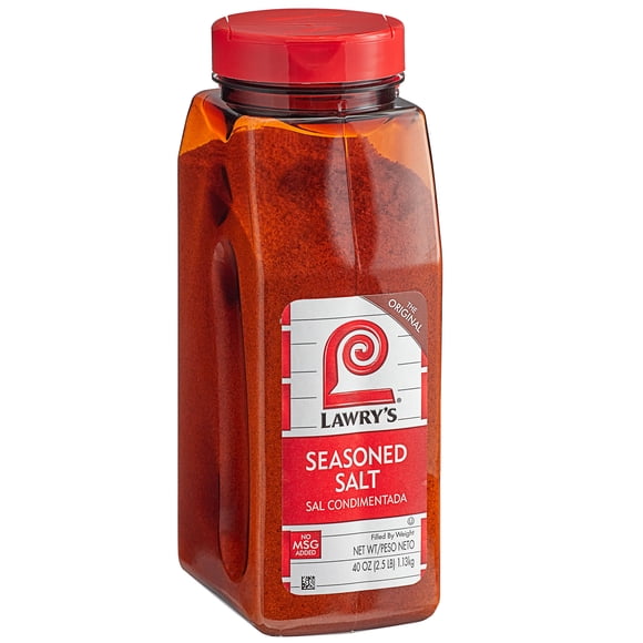 Sel Assaisonné Lawry's, 1,13 Kg/40 oz – Mélange Signature de Sel, d'Herbes et d'Épices pour la Cuisine et le Gril au Quotidien