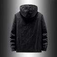 thumbnail image 3 of Birdeem Veste Décontractée à Manches Longues Sans Capuche pour Hommes, 3 of 6