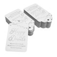 thumbnail image 2 of Inkdotpot Silver Foil Paper Hang Tags Happy Diwali Favor Tags 100 Pcs, 2 of 6