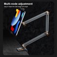 thumbnail image 3 of VONKY Phone Holder Adjustable Aluminum Alloy Portable Reusable Household Dorm Tablet Bed Bracket Mount for Tablets Notebook Gray, 3 of 9