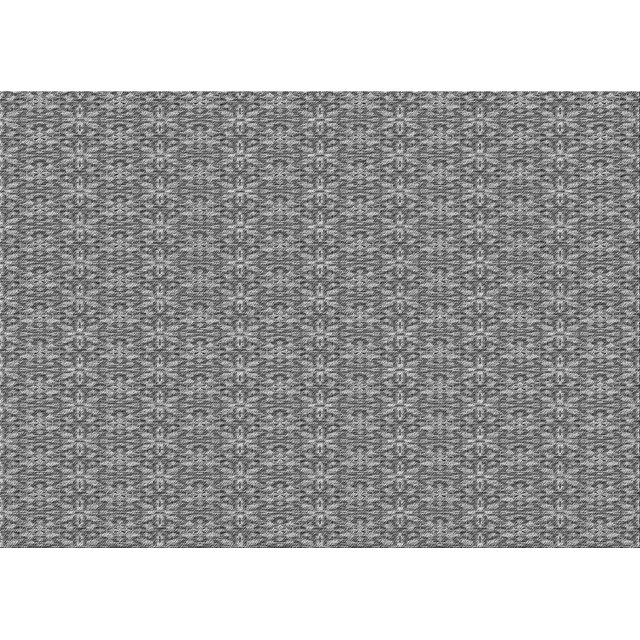 Ahgly Company Machine Washable Indoor Rectangle Transitional Grey Gray Area Rugs, 7' x 9'