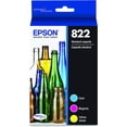 thumbnail image 1 of Epson T822 Pack Combo couleur capacité standard (CMJ), 1 of 2