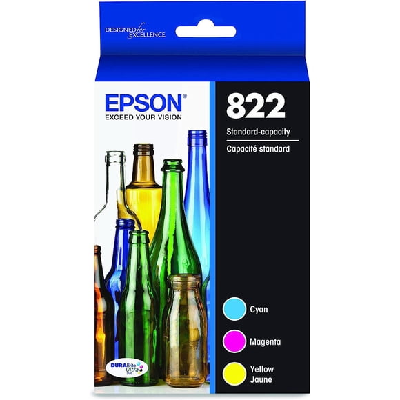 Epson T822 Standard Capacity Colour Combo (CMY) Pack