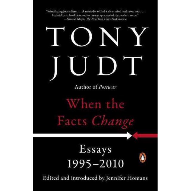Quand les Faits Changent, Tony Judt Broché