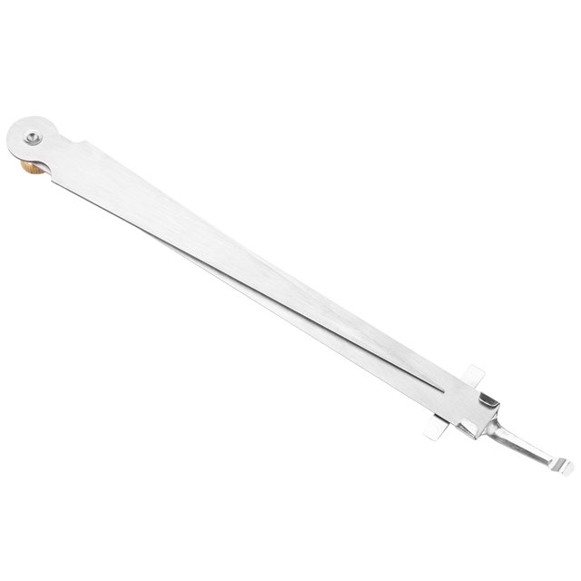 LHCER Feeler Measuring Tool, Feeler Gauge, Stainless Steel For Designers Engineers